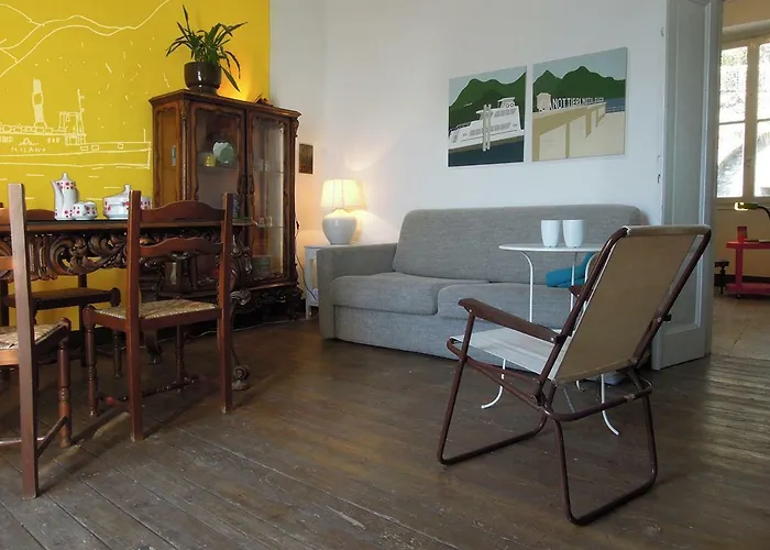 Apartment Charming House With Private Dock On Argegno